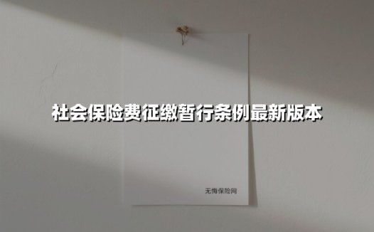 2025版《社会保险费征缴暂行条例》深度解析与企业申报指南