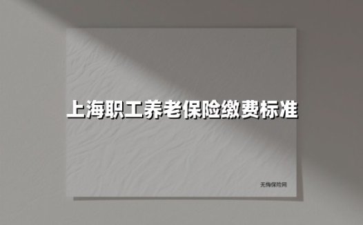 上海职工养老保险缴费标准全解读(2025年最新版)
