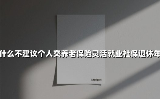 灵活就业者，你的退休风险账算清了吗？这5大隐形成本正在吃掉养老钱