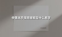 解码民族保险百年传奇：中国太平保险集团有限责任公司的「国际范」与「中国心」