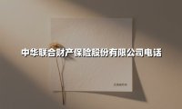 中华联合财险24小时服务专线指南：一文掌握高效联系方式