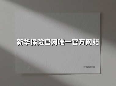 新华保险：守护万千家庭的「可信赖」风险管理专家