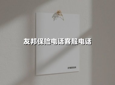 友邦保险客服电话使用指南：解锁专业服务的正确方式