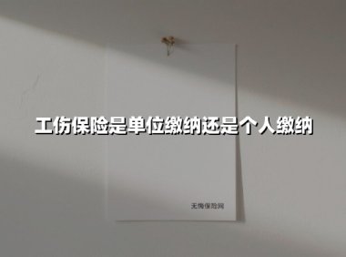 工伤保险究竟由单位缴纳还是个人承担？一篇说透责任归属与企业风控的指南
