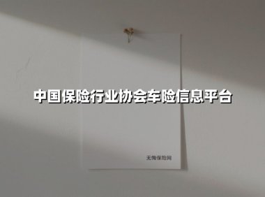 从数据共享到智能服务：车险信息平台的二十年蝶变之路