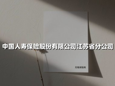 江苏国寿：以金融画笔勾勒民生保障新时代画卷