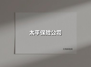 太平保险公司:百年民族品牌的数字革新之路