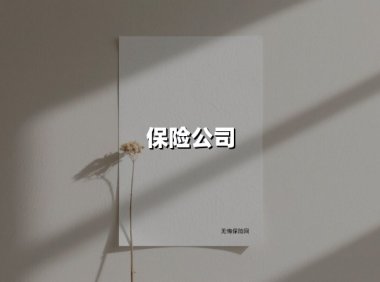 当科技巨头的手伸向保单设计,传统保险公司的转型已不是选择题