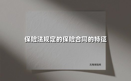 保险合同的法律特征解析:投保人必知的五大核心要素