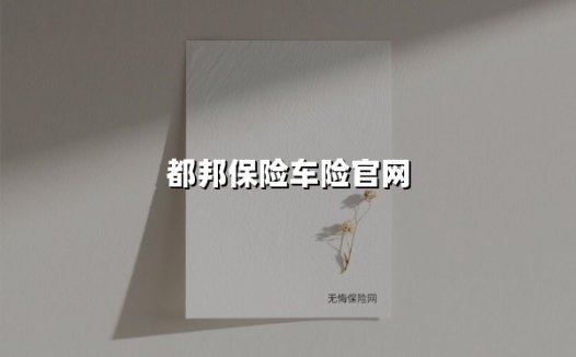 为什么专业车主都在推荐都邦车险?这四大核心优势藏不住了!