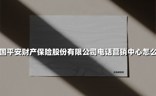 中国平安产险电话营销中心:精准服务背后的硬实力