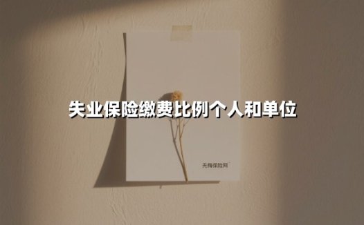 失业保险缴费比例全解析:个人与单位如何分担?看完收藏这一篇就够了