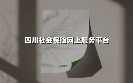 四川社会保险网上服务平台:一站式办理指南(2025最新版)