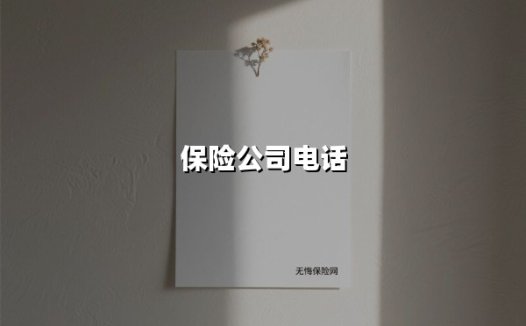 保险公司电话成维权关键:理赔纠纷中你该知道的三个有效号码