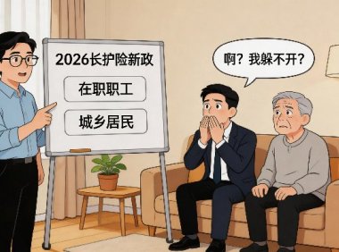 长期护理保险必须交吗?2026年新政定调:这两类人躲不开
