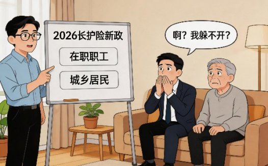 长期护理保险必须交吗？2026年新政定调：这两类人躲不开