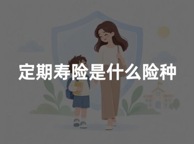 定期寿险是什么险种?保障责任、赔偿条件和适合人群详解