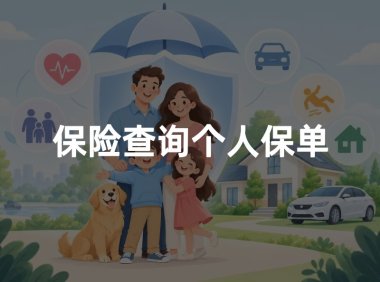 保险查询个人保单:不知道承保公司也能按这几步查
