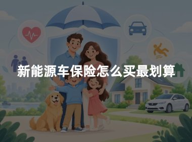 新能源车保险怎么买最划算?车损险、三者险与保费选择指南